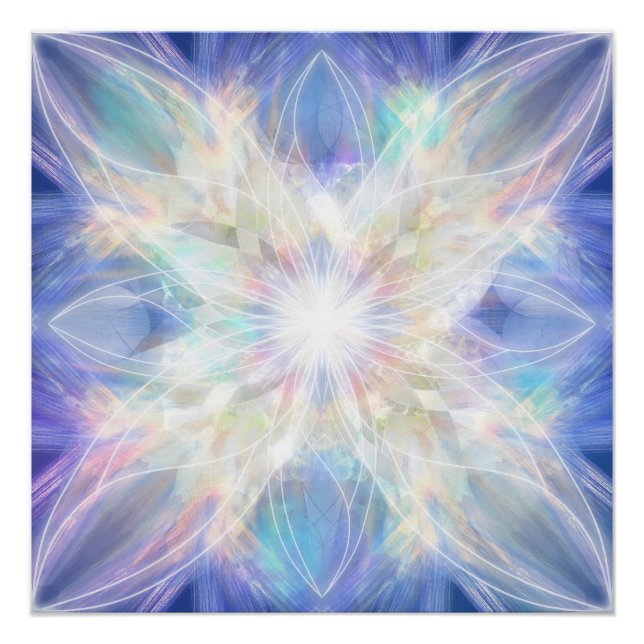 Póster Metamorfose de Cristal Líquido (Frente)