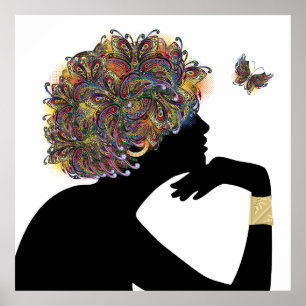 Póster METAMORPHOSIS Butterfly Lady