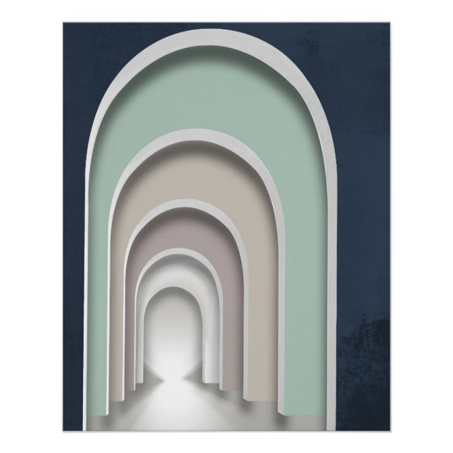 Póster metaphor_12_move para poster brilhante celestial (Frente)