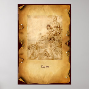 POSTER METAS ANTIGAS DE RENAISSÂNCIA / O CARIÃO
