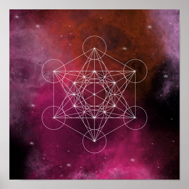 Poster Metatron arcangel zen (Frente)