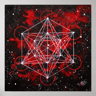 Poster Metatron Cube