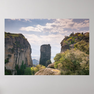 Poster Meteora, Grécia