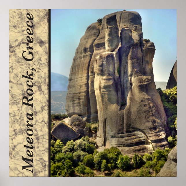 Póster Meteora Rock, Grécia (Frente)