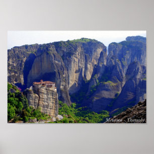 Póster Meteora - Thessaly