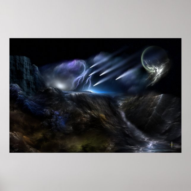 Poster Meteores (Frente)