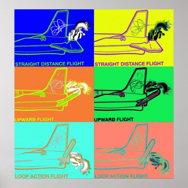 Poster Método De Voo (Frente)