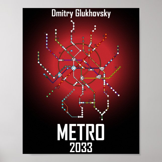 Poster Metro 2033 (Frente)