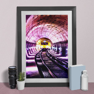 Poster Metro Através de Berlim