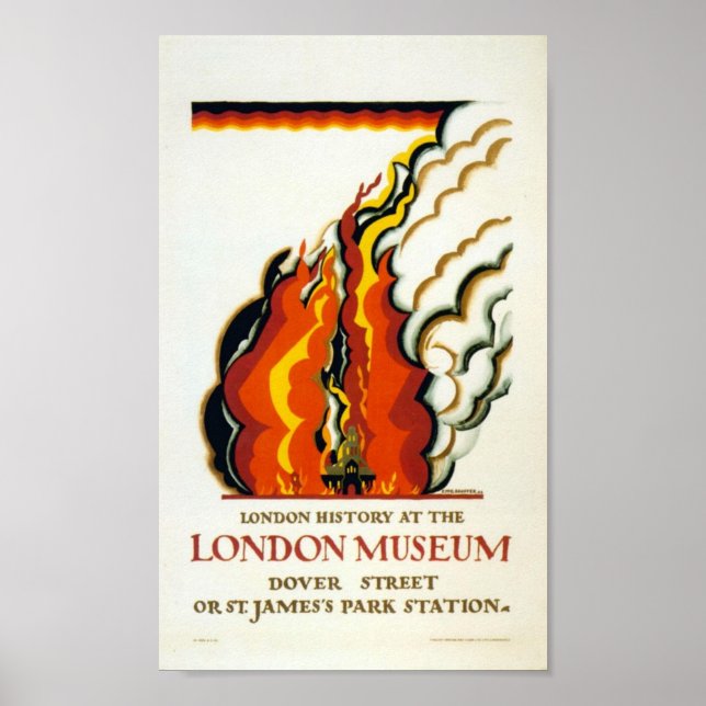 Poster Metro de Londres 1908-1933 (Frente)
