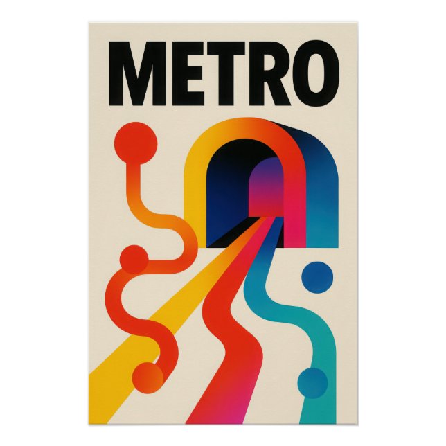 Póster Métro - Poster (Frente)