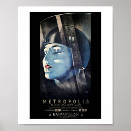 Poster Metrópolis de Fritz Lang (1927)