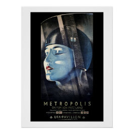 Póster Metrópolis de Fritz Lang (1927)