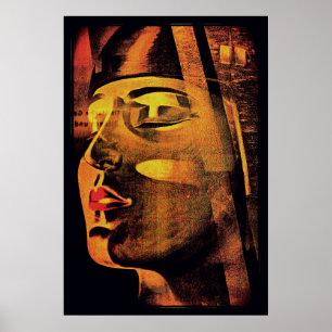 Poster METROPOLIS de Fritz Lang German Sci Fi Antigo Film