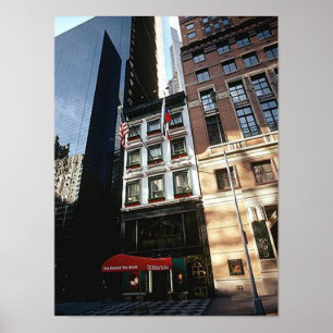 Póster Metropolita de Carnegie da sala do chá do russo d