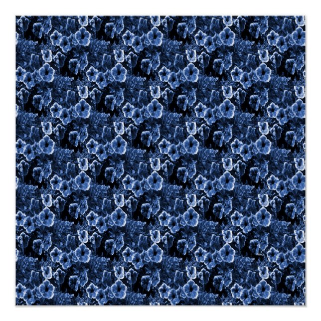 Póster Meu Amor é Azul para você... (Frente)