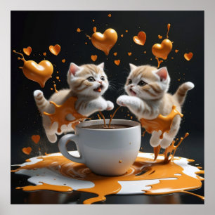 Poster Meu Amor é uma Catástrofe Cafeinada