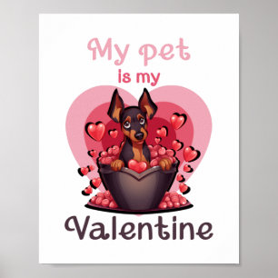Poster Meu animal de estimação é meu Namorados, sem T-Shi
