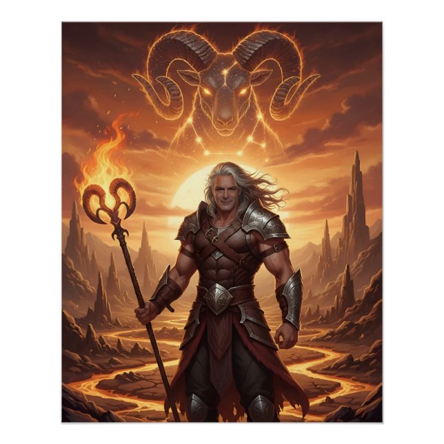 Póster Meu Áries (Frente)