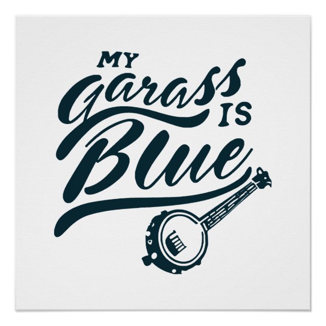 Póster Meu Banjo é Azul (Frente)