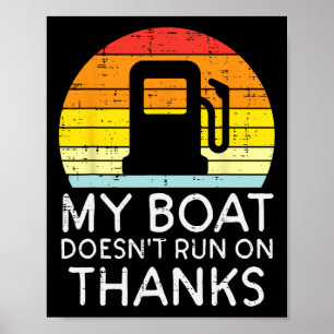 Poster Meu Barco Não Funciona Em Obrigados Barco De Piada