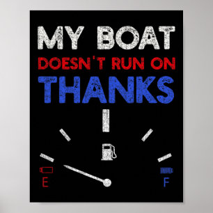 Poster Meu barco não funciona em Obrigados Capitão Boater