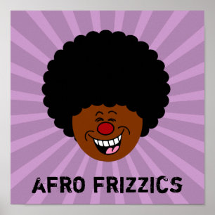 Poster Meu cabelo provoca a lei de gravidade e de