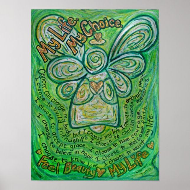 Poster Meu Cancer Verde da Vida (Frente)