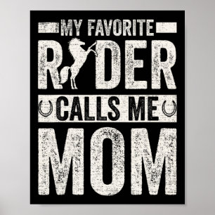 Poster Meu Cavaleiro Favorito Me Chama Mãe Engraçado Hors