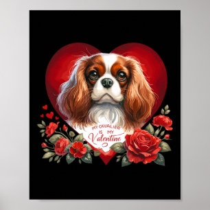 Poster Meu Cavalier É Meu Cachorro Do Dia Dos Namorados M