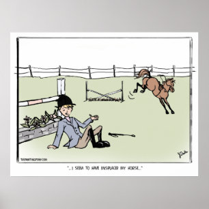 Póster Meu Cavalo Deslocado