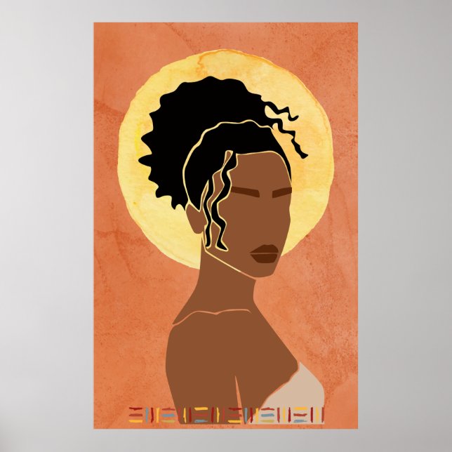 Poster Meu Céu Africano (Frente)