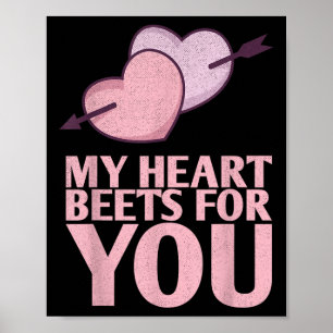 Poster Meu Coração Bebe Para Você Design Casamento Para N