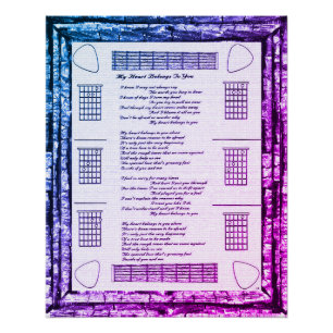 Póster Meu Coração Pertence A Você