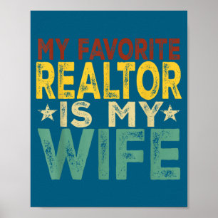 Poster Meu corretor favorito minha esposa, marido homens 