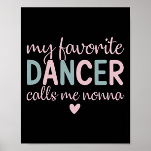Poster Meu Dançarino Favorito Me Chama De Dança Não Engra