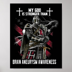 Poster Meu Deus É Mais Forte Do Que A Consciência Do Aneu