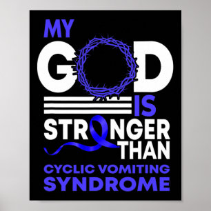 Poster Meu Deus é mais forte do que a síndrome de vômitos