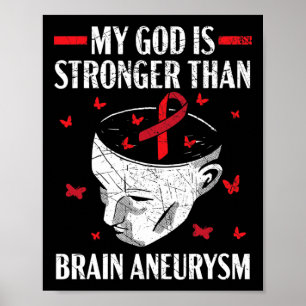 Poster Meu Deus É Mais Forte Do Que O Aneurismo Cerebral 