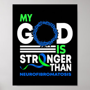 Poster Meu Deus É Mais Forte Que Neurofibromatose