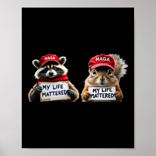 Poster Meu Esquilo De Porca Da Justiça De Amendoim Proble