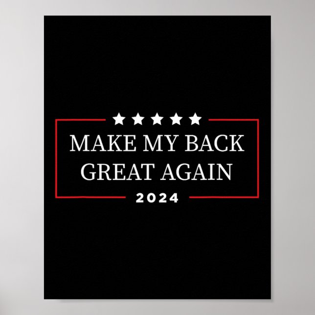 Poster Meu Excelente De Volta 2024 - Engraçado Lesão De T (Frente)