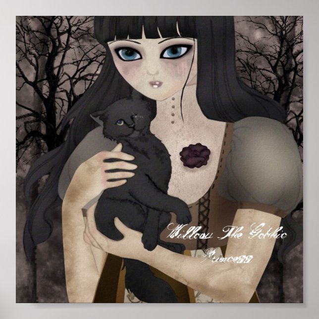 Poster Meu Felino Negro De Um Olho (Frente)