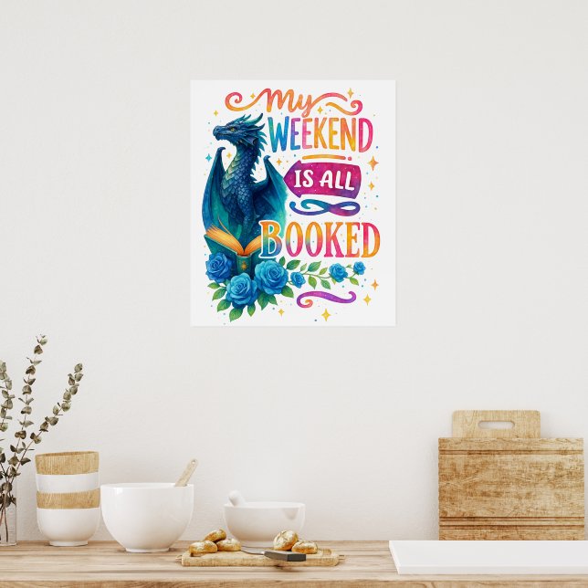 Poster Meu Fim De Semana Está Tudo Reservado (Cozinha)