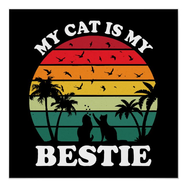 Póster Meu Gato É Meu Melhor Amigo (Frente)