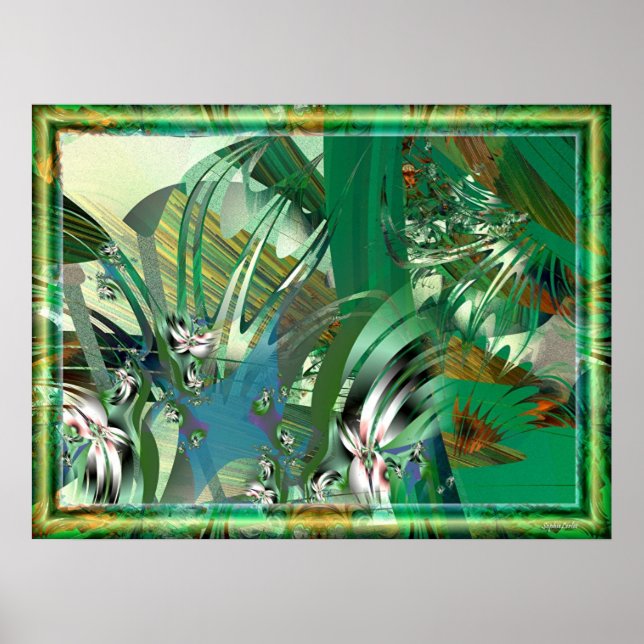 Póster meu jardim (Frente)