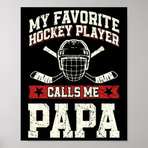 Poster Meu jogador de hóquei favorito me chama de Papai