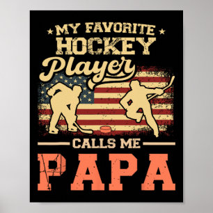 Poster Meu jogador de hóquei favorito me chama de Papai B