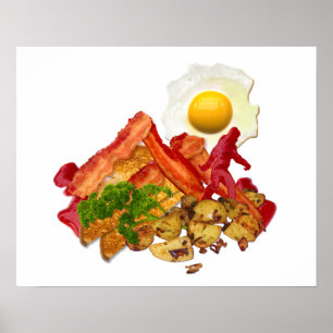 Póster Meu Ketchup foi esquadrão para decoração de bacon