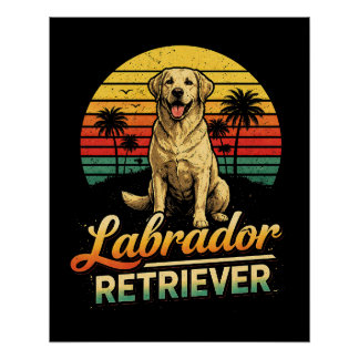 Póster Meu Labrador Retriever